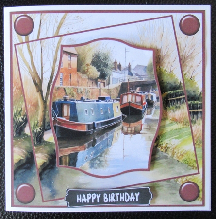 Narrow boats by Davina Rundle