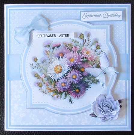 BIRTHDAY FLOWERS - no words by Davina Rundle