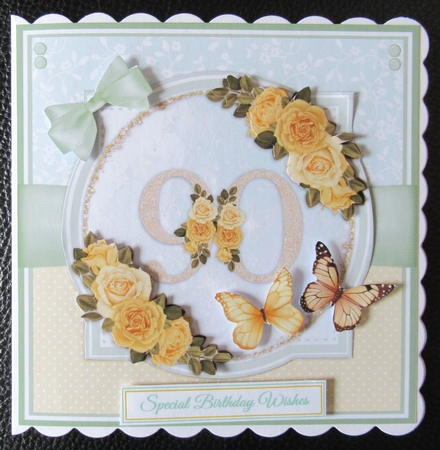YELLOW ROSE BIRTHDAY by Davina Rundle