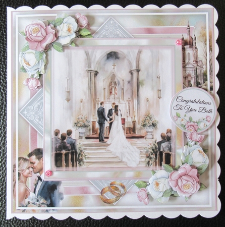 Wedding Scenes Mini Page Kit by Davina Rundle