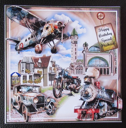 Vintage Transport Mini Page Kit by Davina Rundle
