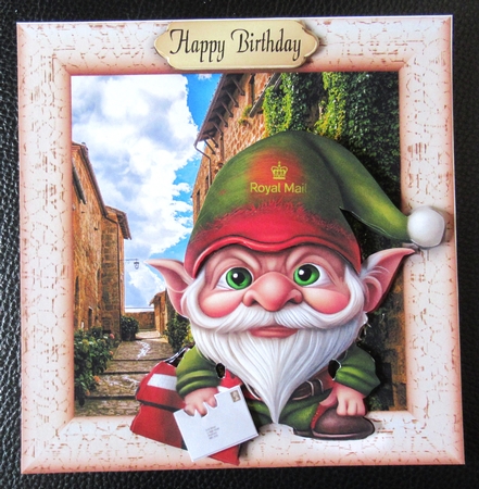gnome postman by Davina Rundle