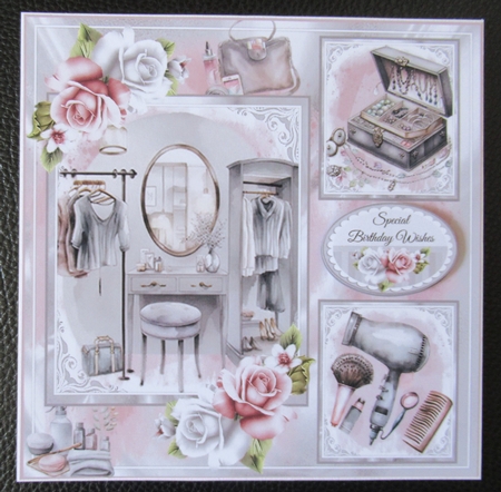 The Dressing Room 02 Mini Page Kit by Davina Rundle