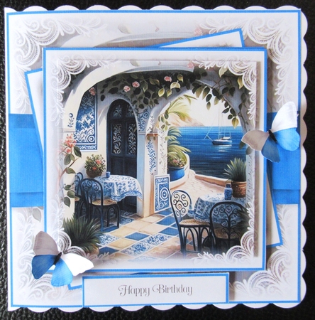 Greek Tavern Bumper Set by Davina Rundle