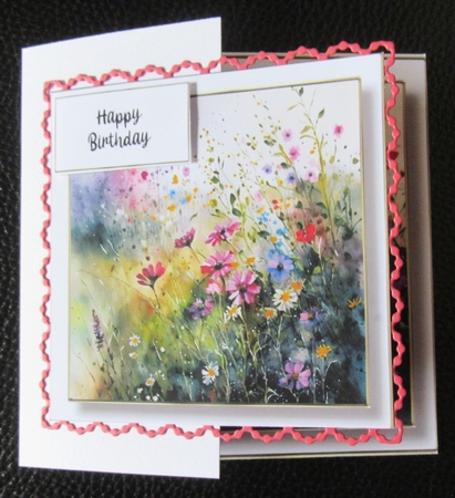 Simple Wildflower Field 6 by Davina Rundle