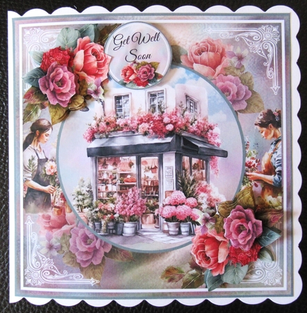 The Florist Shop Mini Page Kit by Davina Rundle