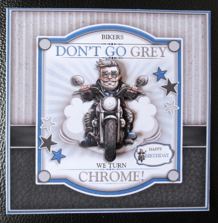 Bikers Dont Go Grey by Davina Rundle