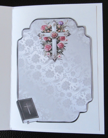 Matching insert sheet for the design sheet - Sympathy Cross 3 by Davina Rundle