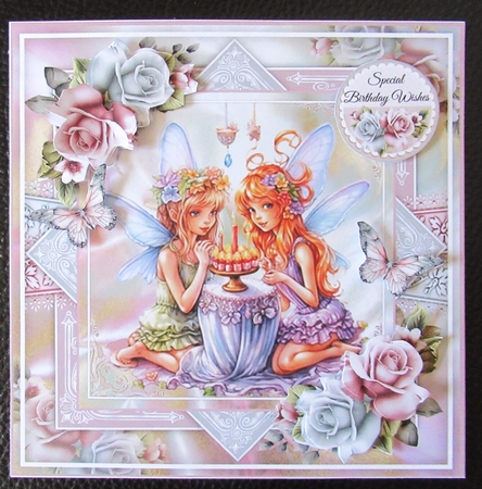 The Birthday Fairies 02 Mini Page Kit by Davina Rundle