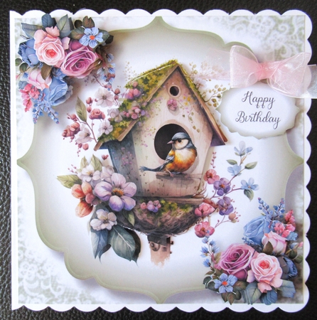 The Floral Birdhouse by Davina Rundle