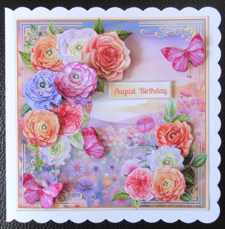 Celebrating Summer - Decoupage Card Mini Kit by Davina Rundle