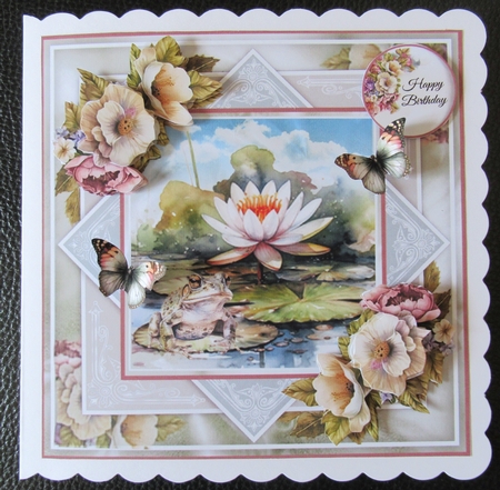 The Lily Pond Mini Page Kit by Davina Rundle