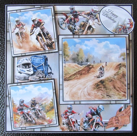 Motocross Mini Page Kit by Davina Rundle