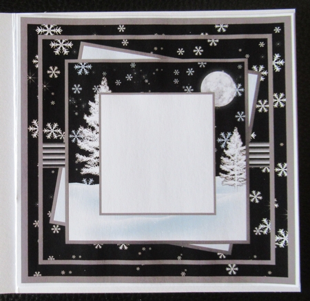 Christmas penguins insert by Davina Rundle