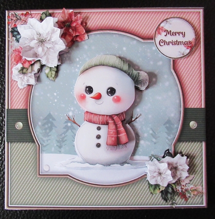 Litt;e Snowman mini kit by Davina Rundle