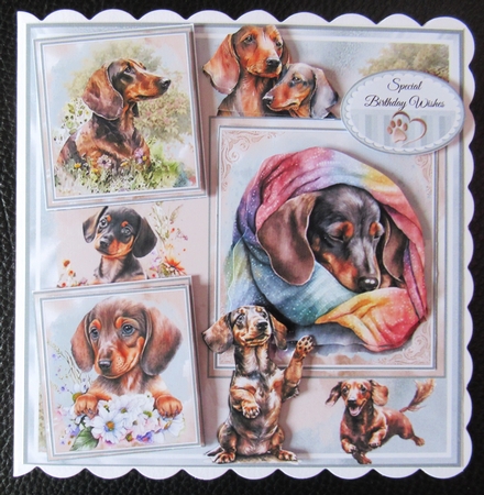 The Dachshund Mini Page Kit by Davina Rundle