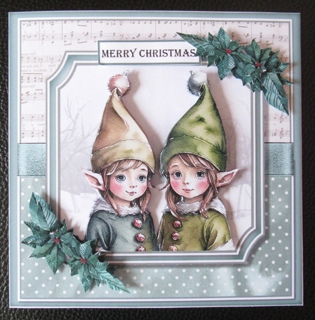Christmas Elves Mini Kit two  by Davina Rundle