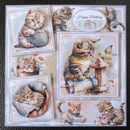Playful Kittens Mini Page Kit by Davina Rundle