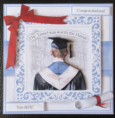 The Tassel was Worth the Hassle Graduation Male No.2 by Davina Rundle