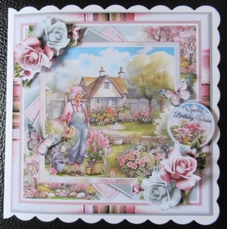 Grannys Garden Mini Page Kit by Davina Rundle
