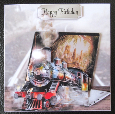 the old steam train by Davina Rundle