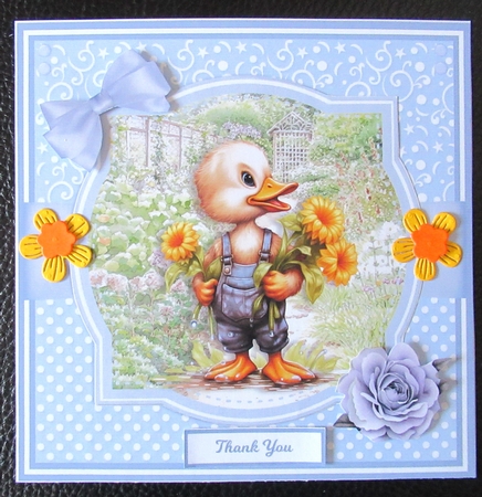 DUCKY FLOWERS 1 by Davina Rundle