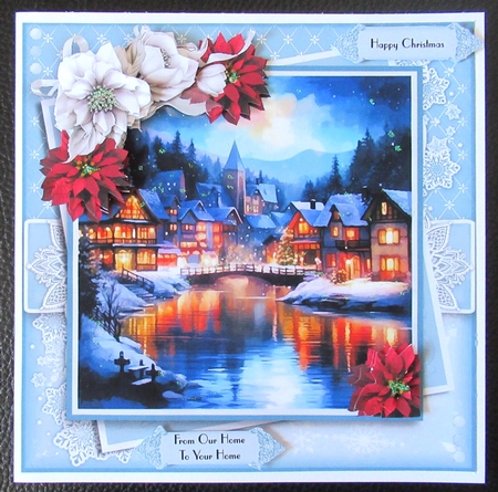 The Evening Snowfall by Davina Rundle