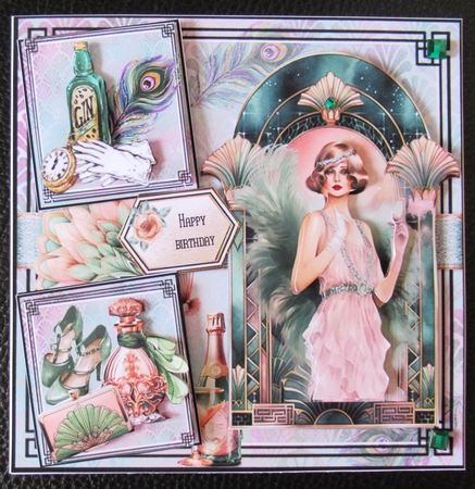 Art Deco Party Mini Page Kit by Davina Rundle