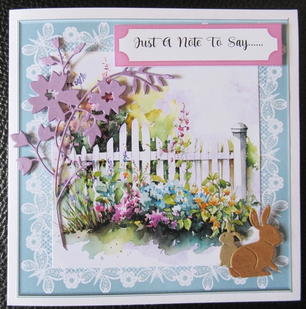 5 Watercolour Floral Fence Backgrounds    by Davina Rundle