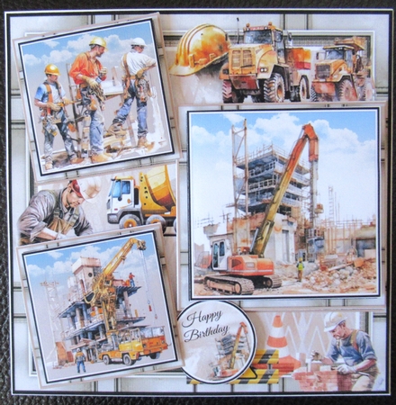 Construction Mini Page Kit by Davina Rundle