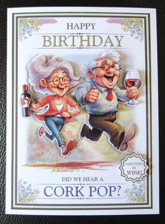 Did We Hear A Cork Pop? by Davina Rundle