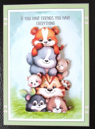 Friends mini kit by Davina Rundle