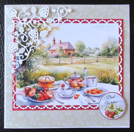 English breakfast in the garden 2 by Davina Rundle