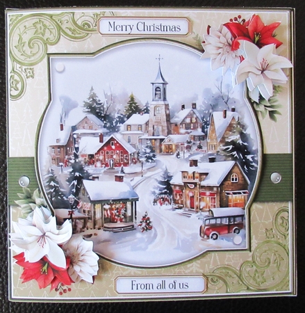Winter Village mini kit by Davina Rundle