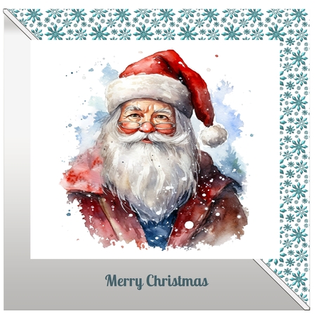 Santas portrait  by Davina Rundle