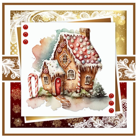 Lovely Christmas Wishes 6 by Davina Rundle