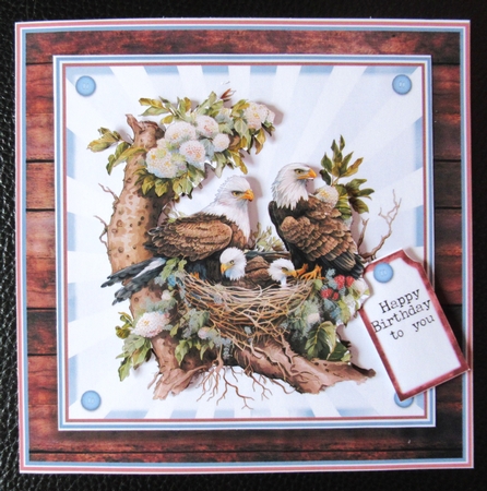 The Eagle    Topper kit  by Davina Rundle