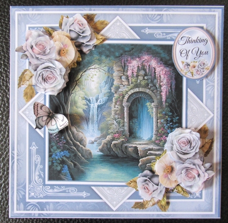 Heavenly Waterfall Mini Page Kit by Davina Rundle