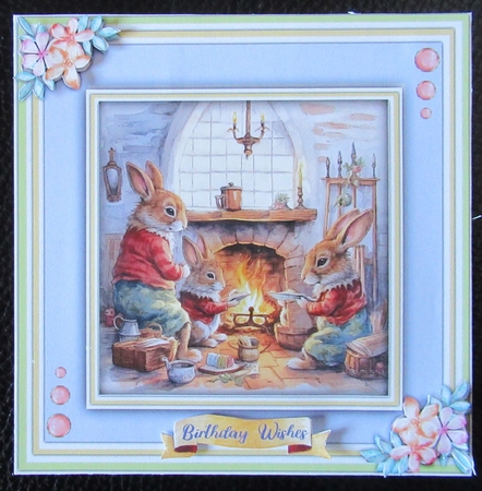 8x8 Mini Kit,  Gorgeous Rabbits at Home  by Davina Rundle