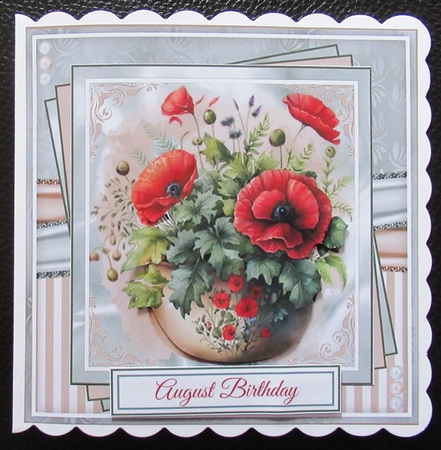Flower Pot Mini Page Kit  by Davina Rundle
