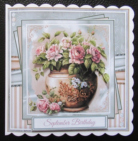 Flower Pot Mini Page Kit  by Davina Rundle