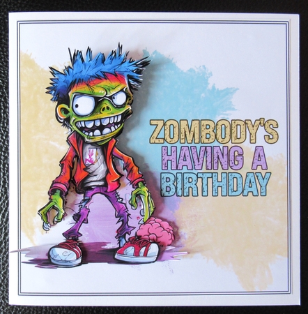 Zombodys Having A Birthday! by Davina Rundle