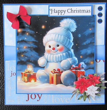 Cute Little Snowman by Davina Rundle