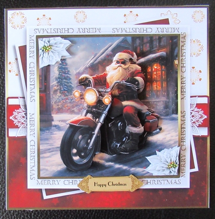 Santa Biker by Davina Rundle