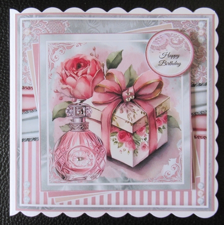 The Gift Of Perfume Mini Page Kit  by Davina Rundle