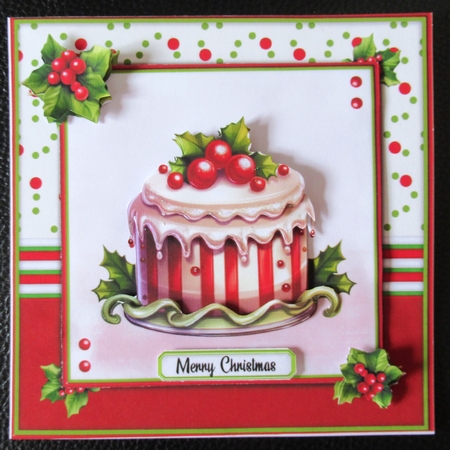 Christmas Cake mini kit by Davina Rundle