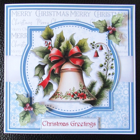 CHRISTMAS BELLS toppers by Davina Rundle