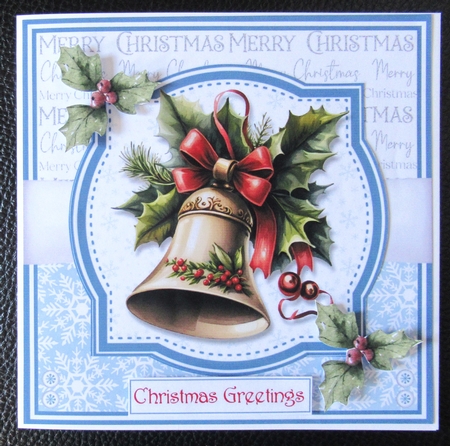 CHRISTMAS BELLS toppers by Davina Rundle