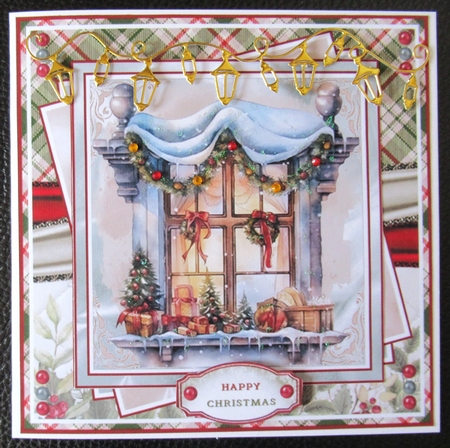 Christmas Window Mini Page Kit  by Davina Rundle