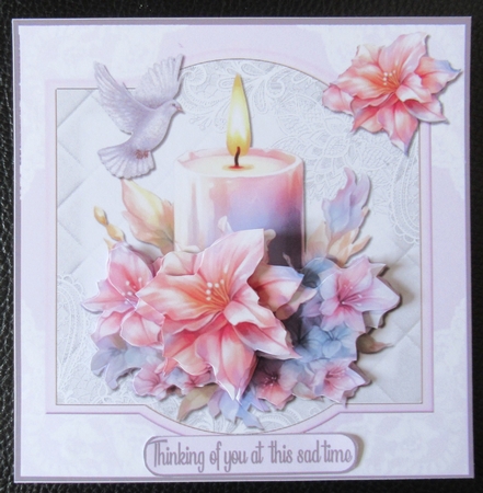 Sympathy candle by Davina Rundle